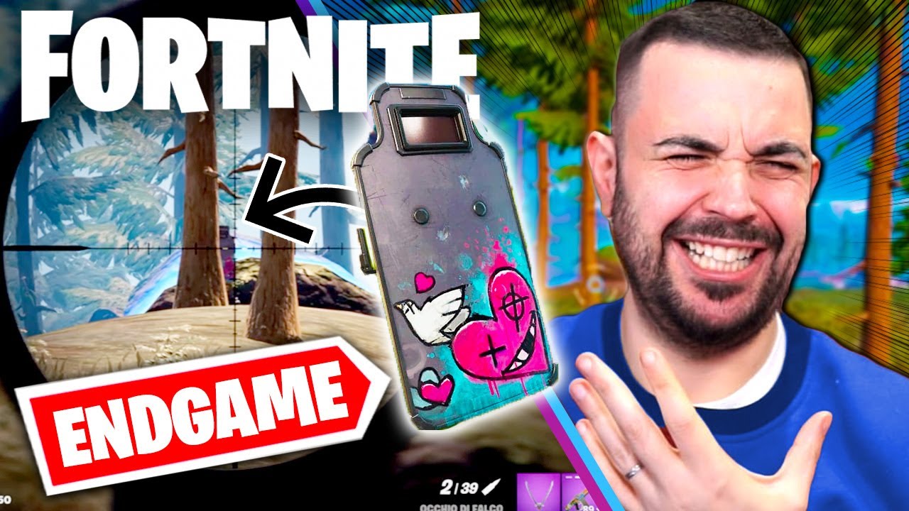 Un altro Pagliaccio in End game Con lo Scudo - FORTNITE