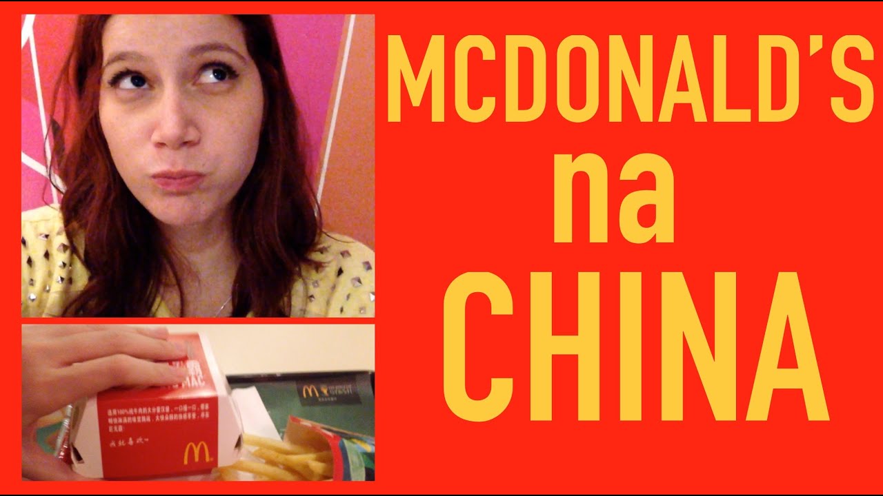 McDONALD'S NA CHINA  | vlog in china #5
