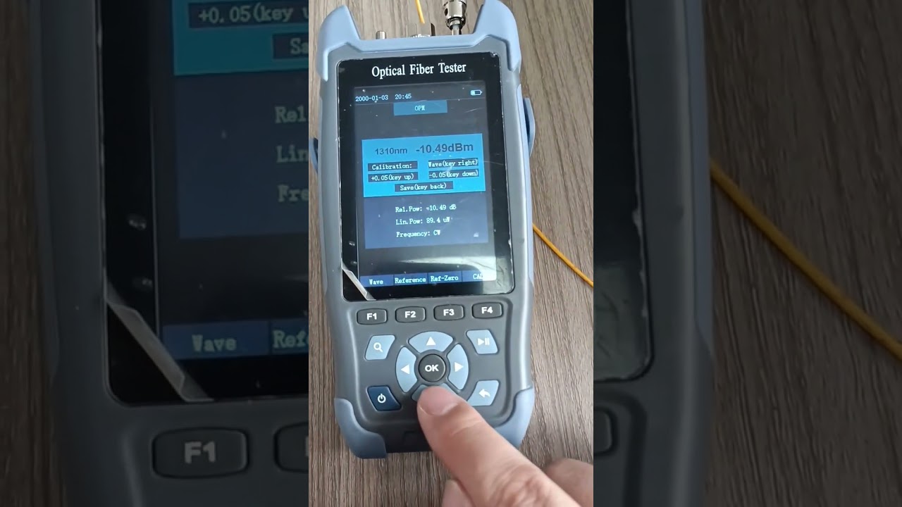 MAY400D OTDR - OPM Calibration