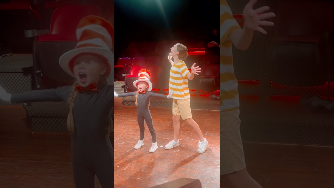 SEUSSICAL the MUSICAL 🎶 Oh the Thinks You Can Think!🎩 #catinthehat #musicaltheater #seussical #wow