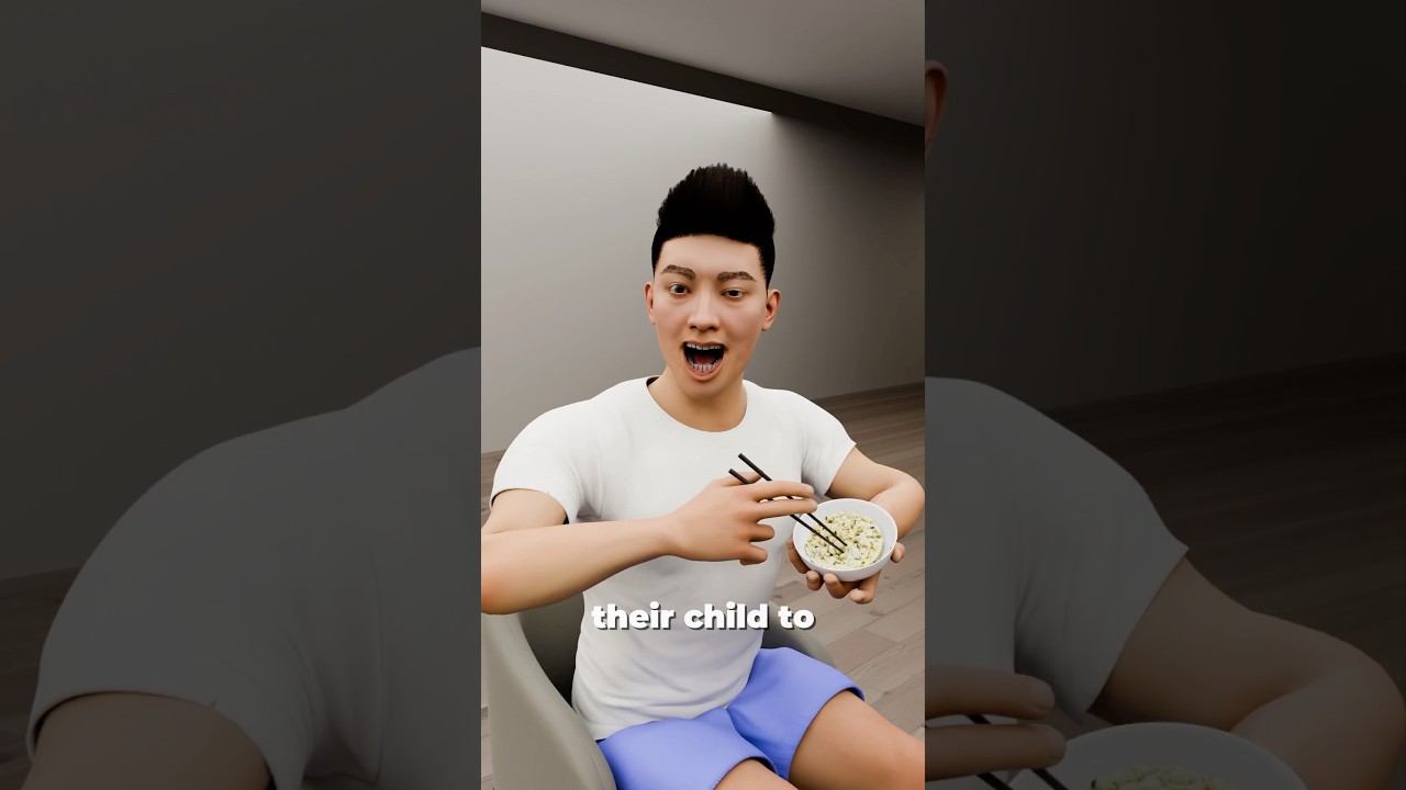 Kid Can&rsquo;t Stop Eating Even On Earthquake 😱
