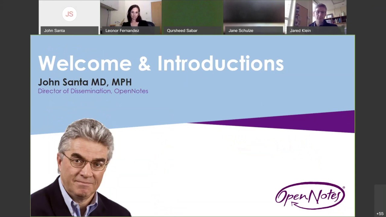 OpenNotes Grand Rounds: Writing Better Notes in the Age of OpenNotes