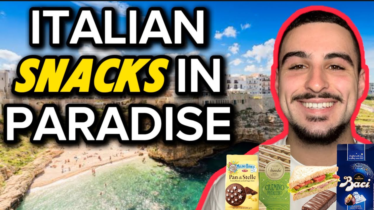 Exploring Polignano a Mare + Taste Testing Italian Snacks!
