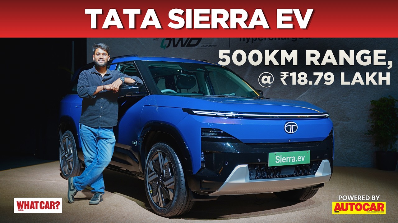 Finally with AWD: Tata Sierra EV QWD | Detailed Firstlook | Walkaround