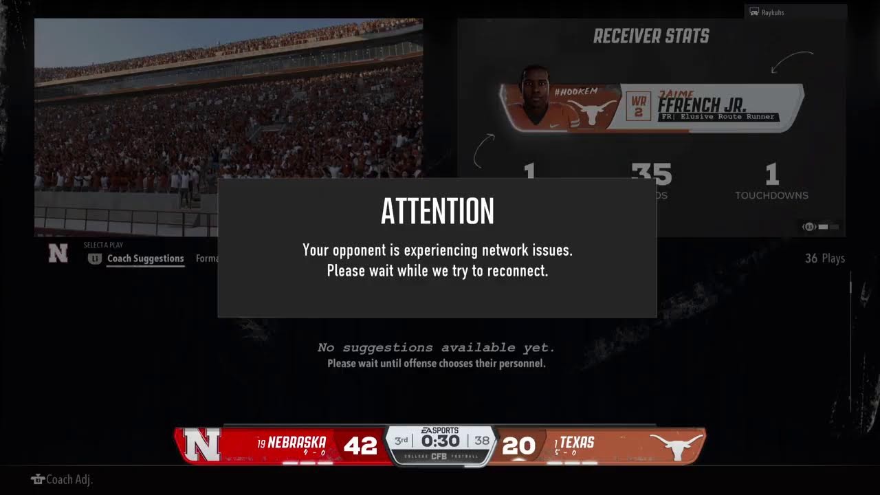 CFB Bag Nebraska vs Texas