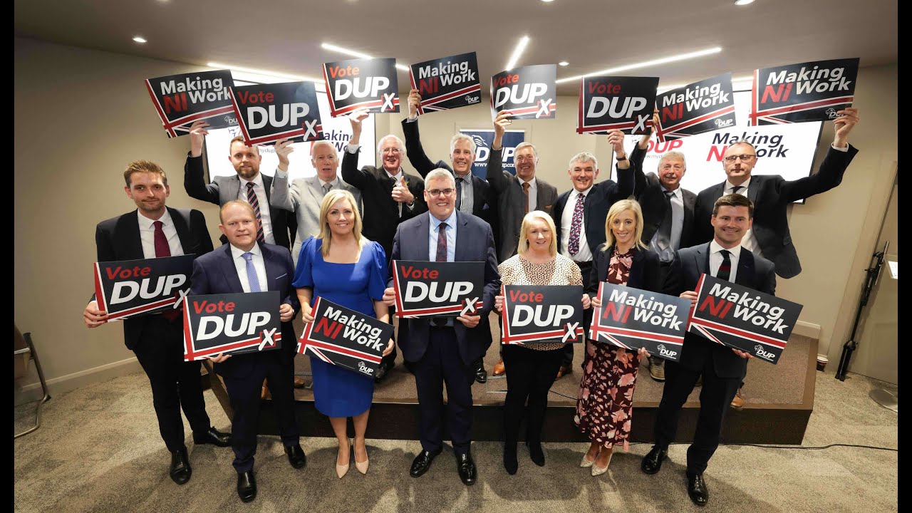 Gavin Robinson launches DUP 2024 Election Campaign