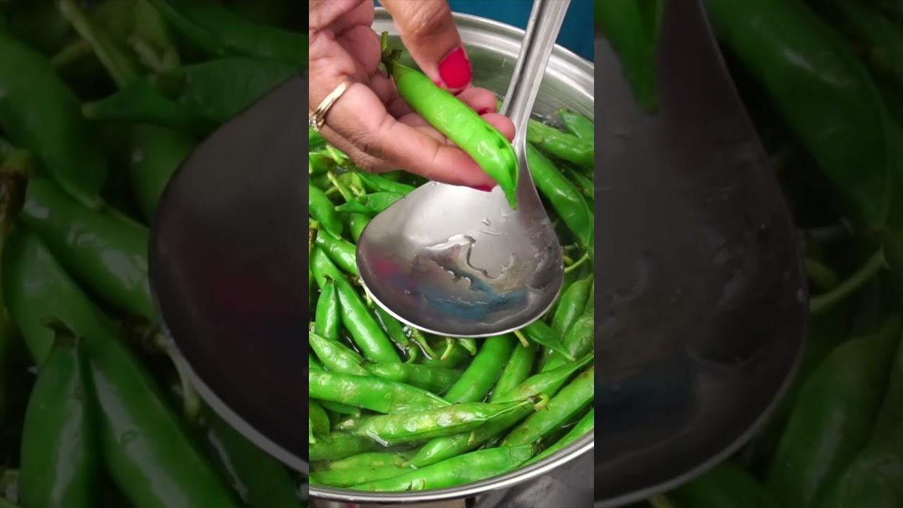 Preserve Green Peas for upto 1 Year by FREEZING IT! No Wrinkles & retain colour | పచ్చి బఠాణి నిలువ