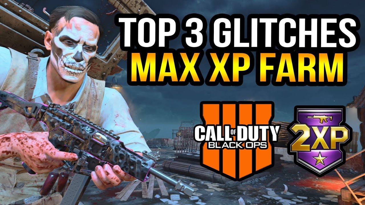 Black Ops 4 Zombies - Top 3 Glitches For Double Weapon XP! (Update 1.06)