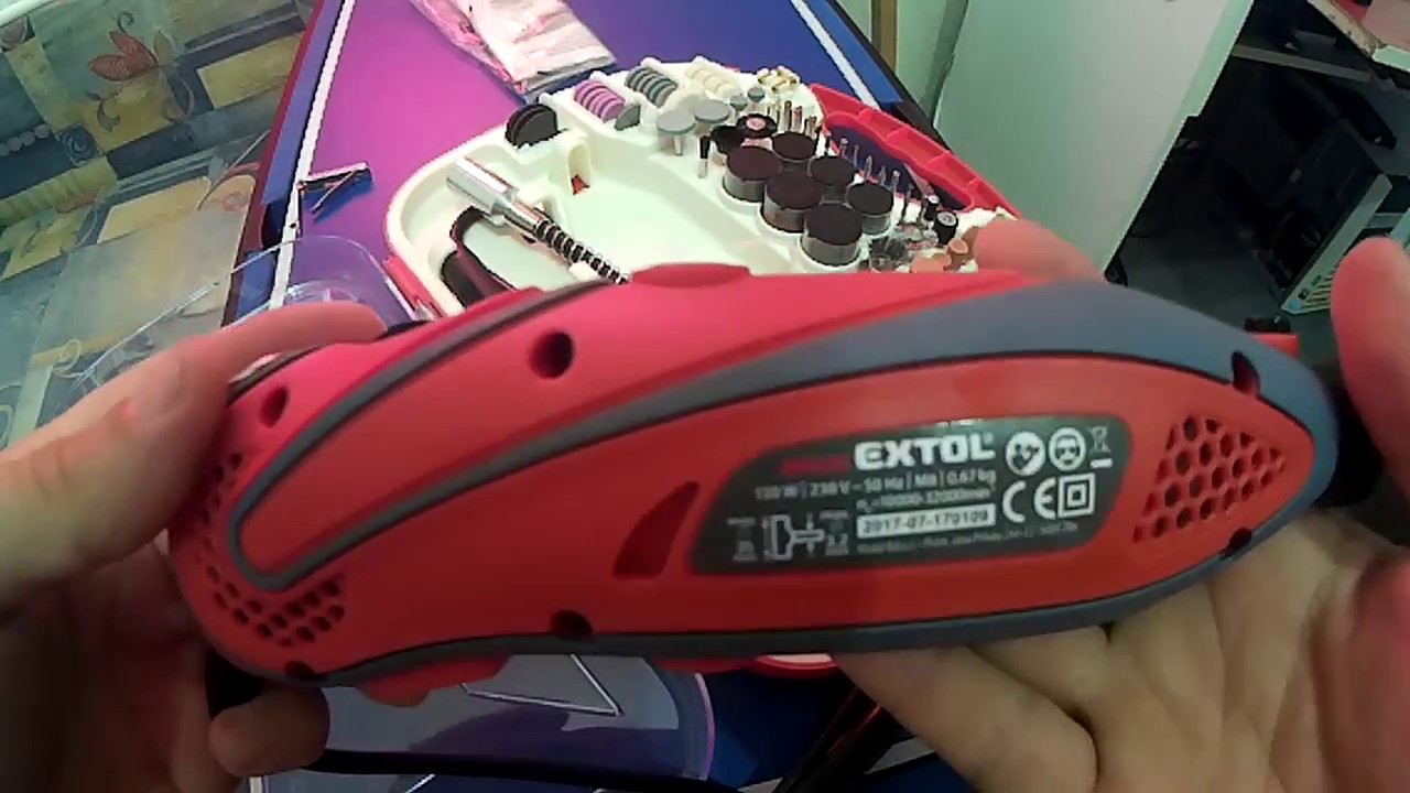 EXTOL Premium SG 130 unboxing