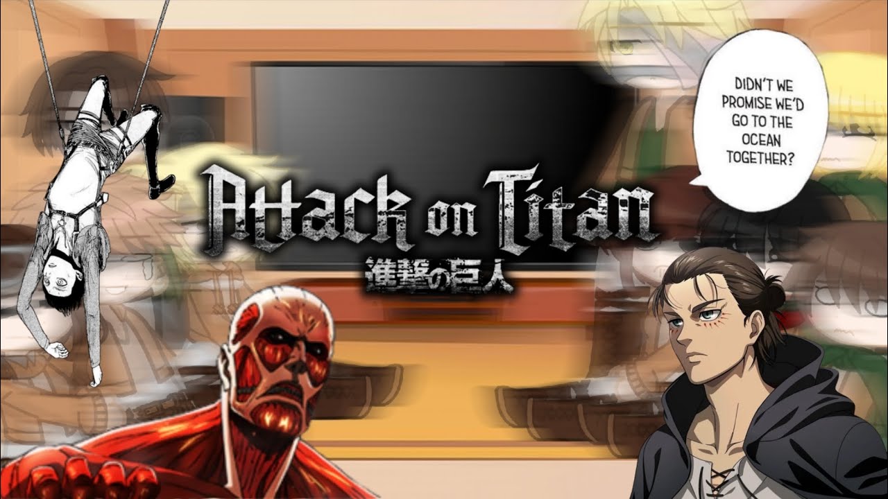 Attack on titan Season one react to their future/1:?/مترجم بالعربية🌟