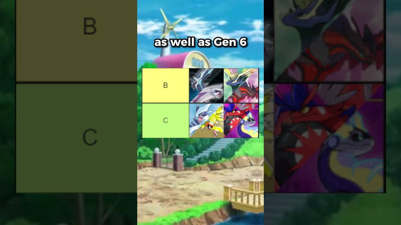 Which Generation had the Best Pokémon? Tier List! 