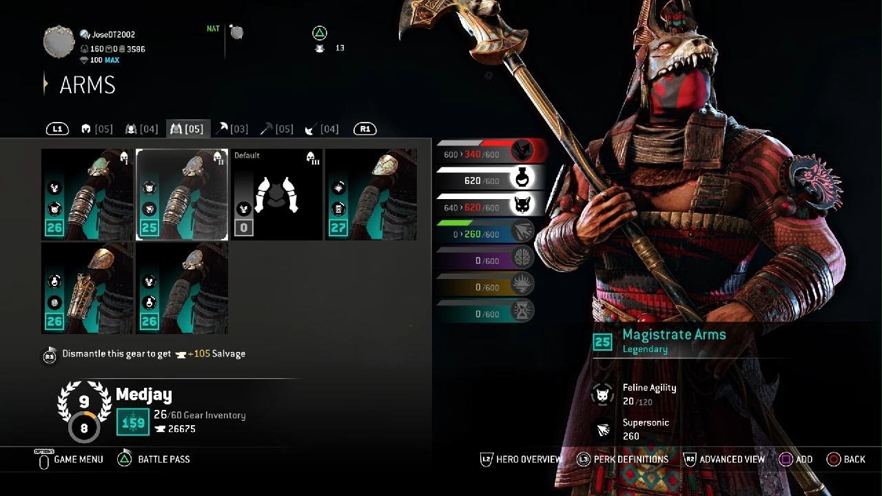 For Honor: Medjay Fashion the best i got..