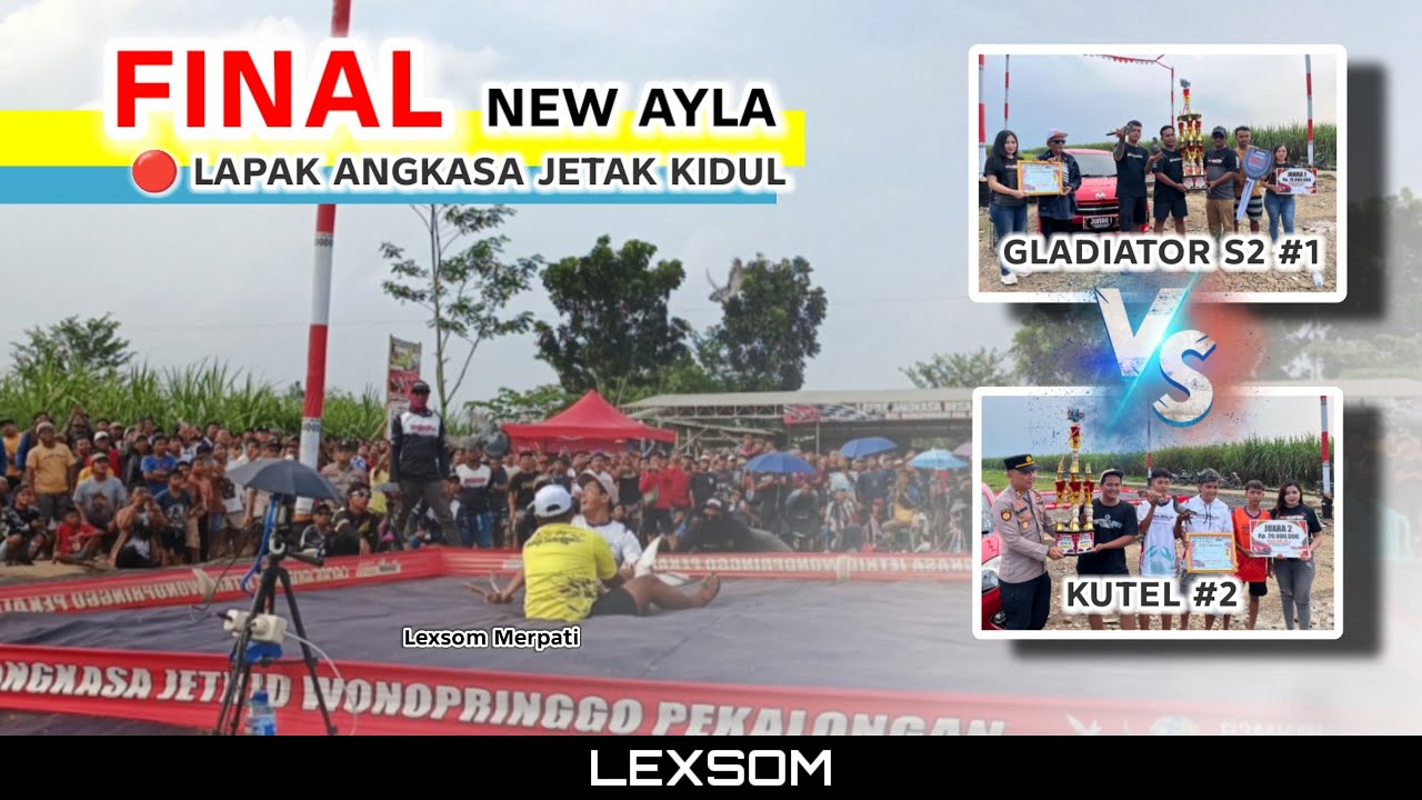 🔴 FINAL dorrr.... ‼️ Gladiator s2 vs Kutel; NEW AYLA Lapak angkasa jetak kidul pekalongan