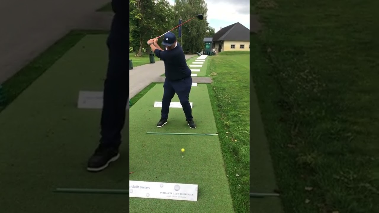 So geht der Driver Golfschwung! (Überraschendes Ende) 😅😂🏌🏼‍♂️