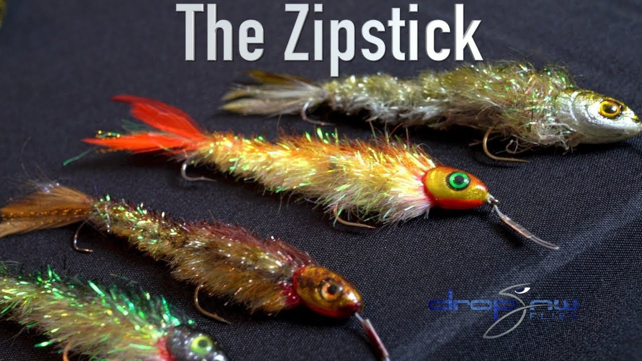 Fly Tying Tutorial; Drop Jaw Flies Zipstick
