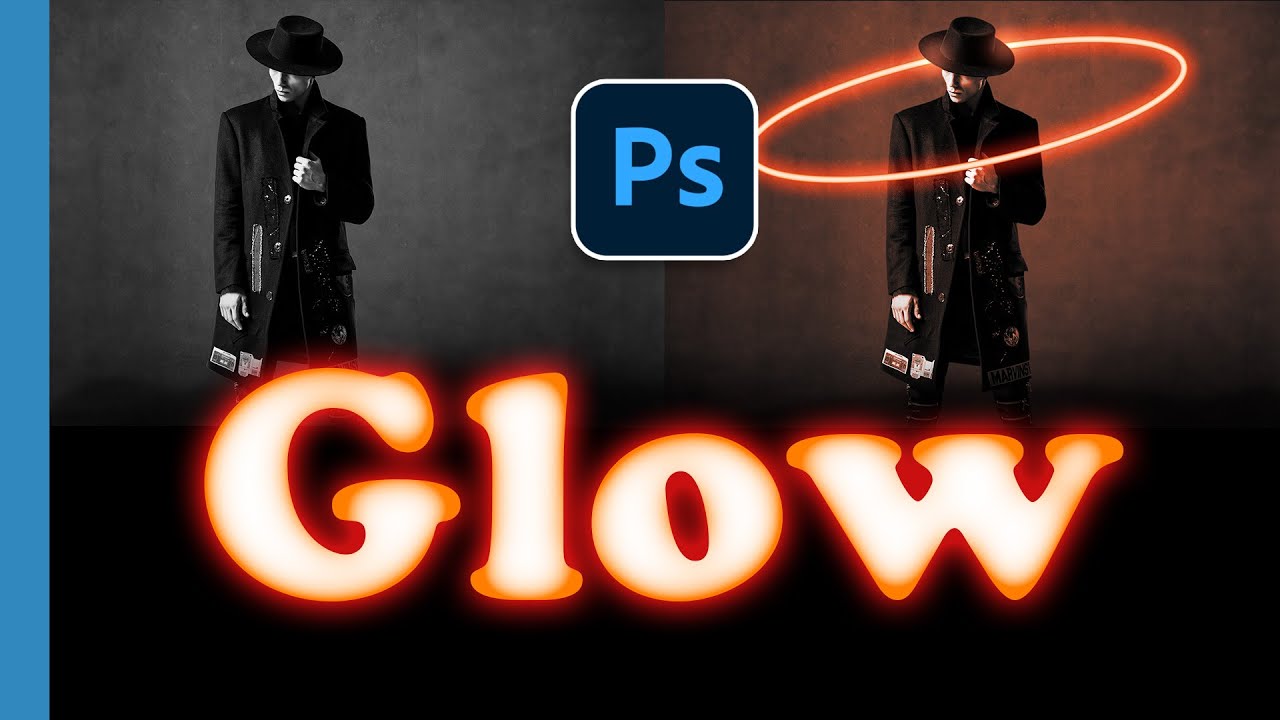 Dynamically GLOW UP your design in Photoshop. NO painting or brushing.