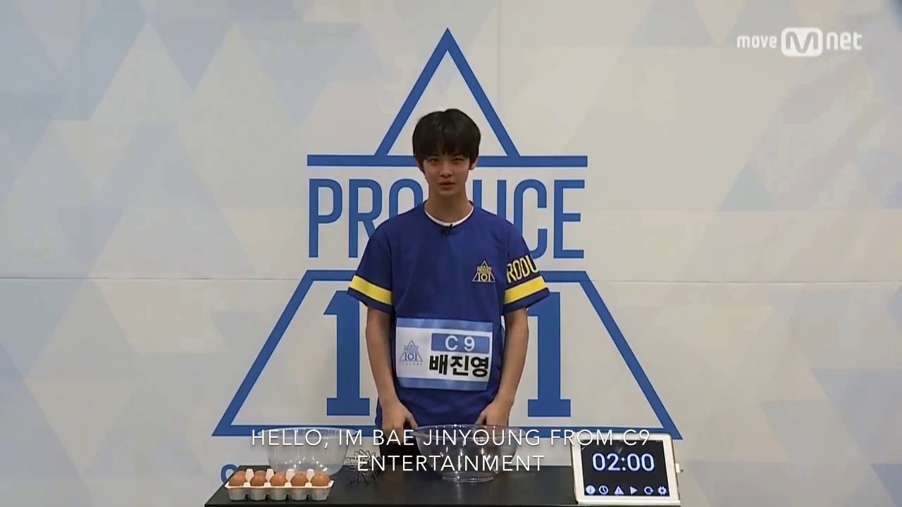 [ENG SUB] Bae Jinyoung (C9) | 101 Special | Its Meringue Time