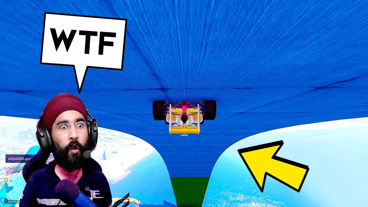 This F1 Parkour Race Will Blow Your MinD - GTA 5