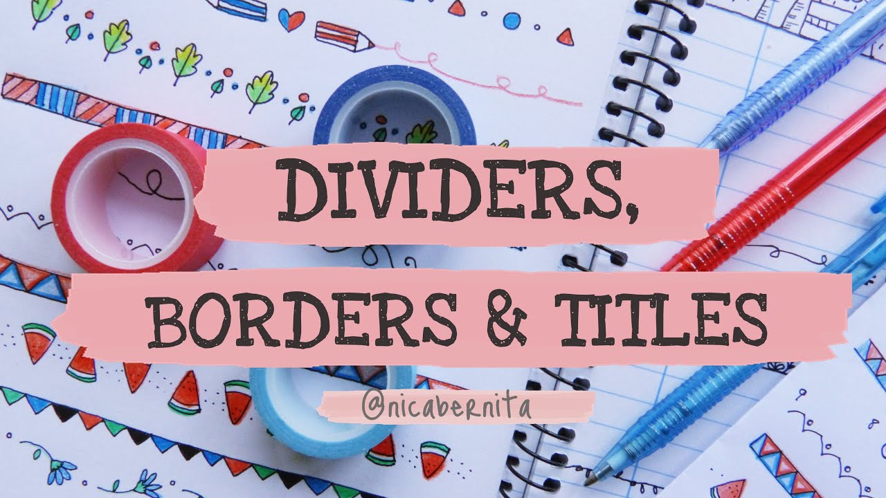 EASY BORDER DESIGNS ON PAPER ❤ DESIGN FOR PROJECT WORK 😍 SIMPLE BORDER DESIGN ❤ STUDY NOTES