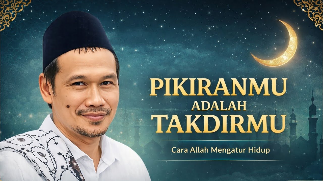 NGAJI GUS BAHA//PIKIRANMU ADALAH TAKDIRMU CARA ALLAH MENENTUKAN HIDUP MANUSIA.