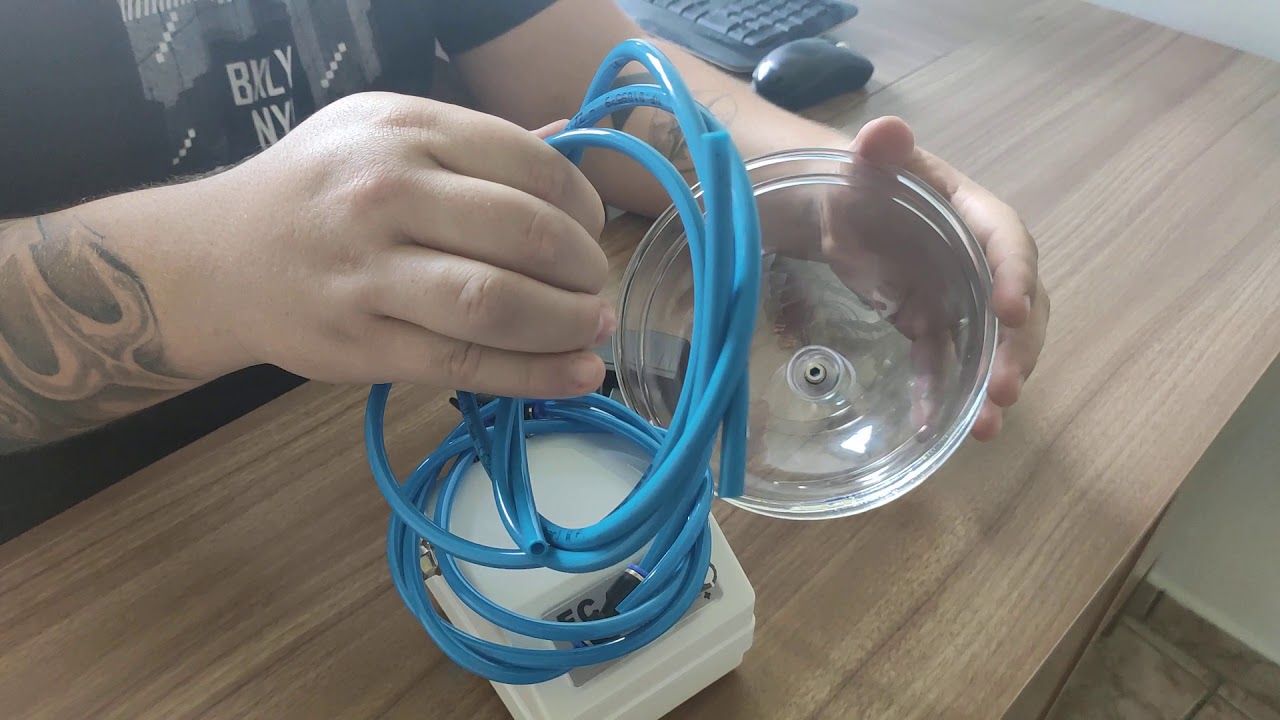 MONTAGEM PULSADOR ELETRÔNICO + VENTOSAS PUMP UP