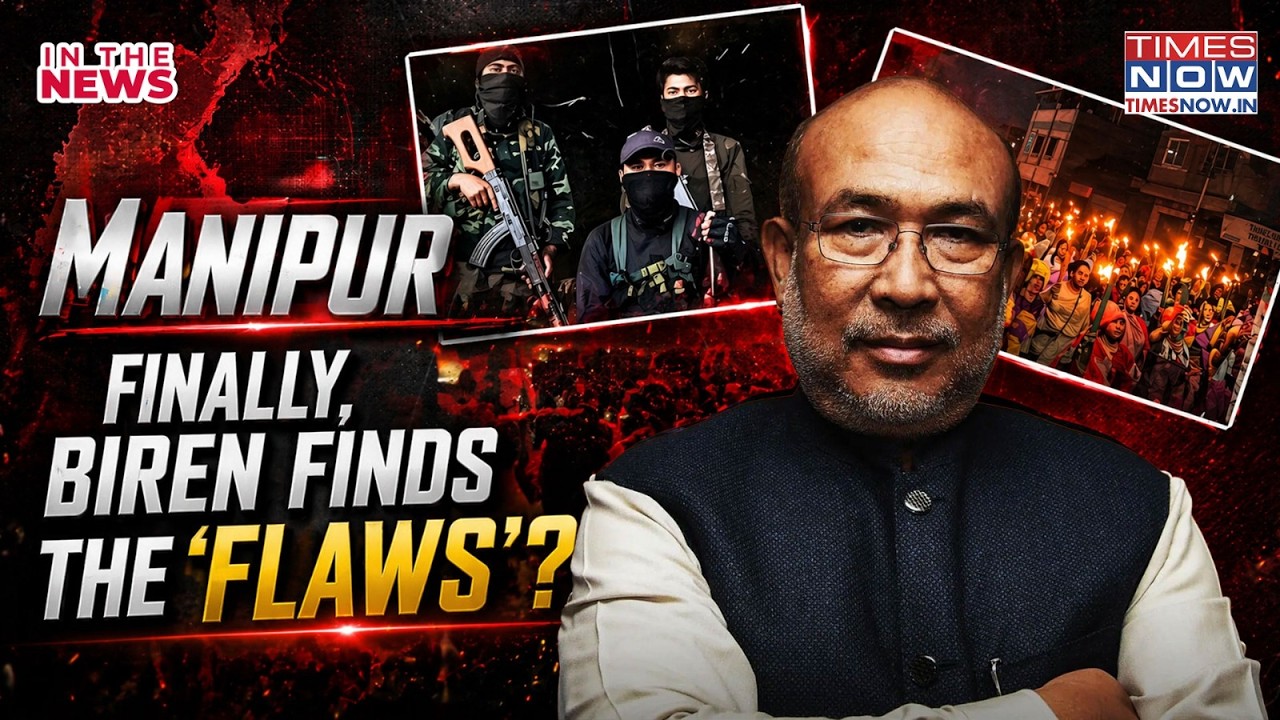 Manipur: Clashes, Tensions Again After Moirang Horror But Ex CM Biren Singh Finds 'Flaws' Only Now?