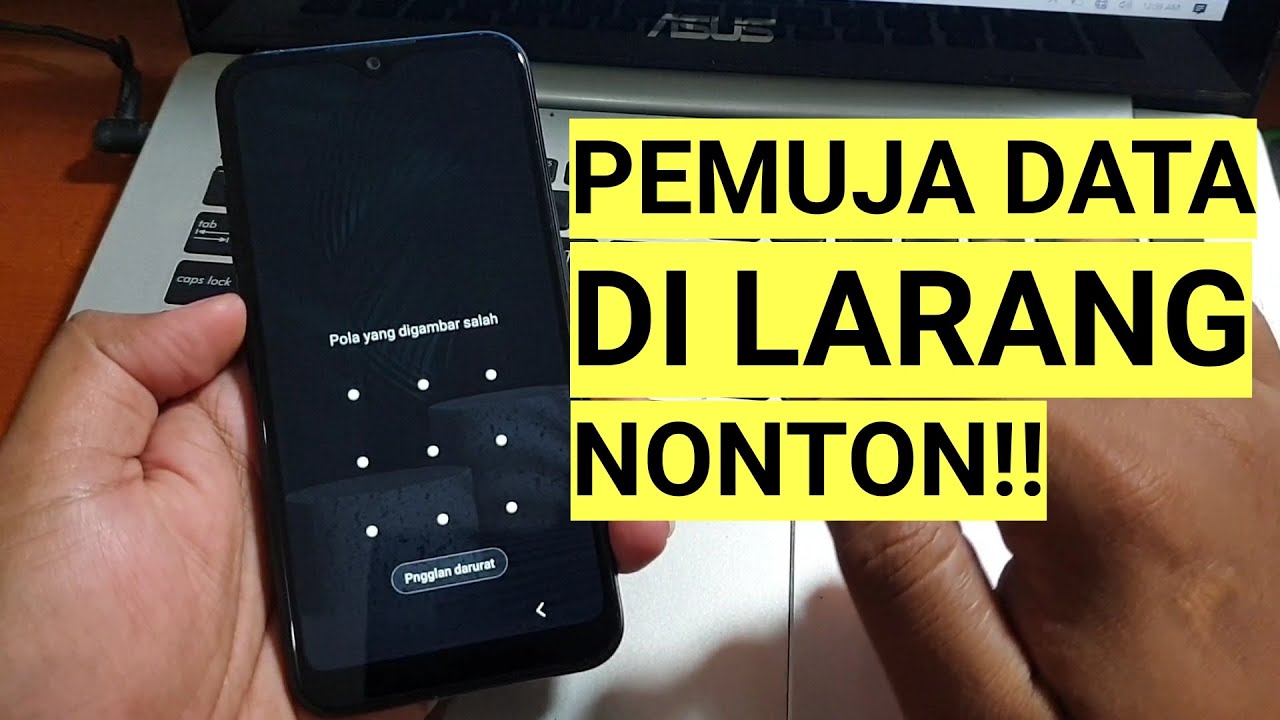 Cara hapus kunci layar galaxy A01 Hard reset termudah sedunia