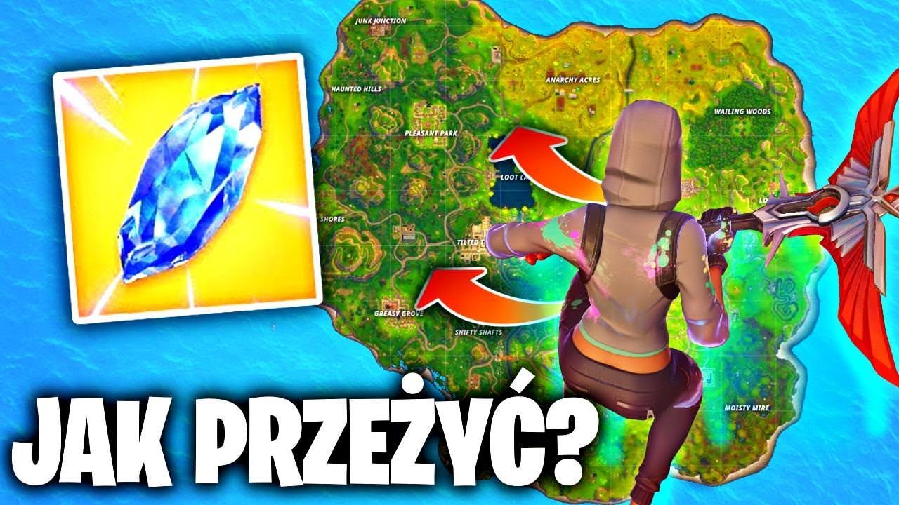 JAK PRZEŻYĆ UPADEK Z MAX WYSOKOŚCI w FORTNITE? NOWY SPOS&Oacute;B! + SUPER TEST w BATTLE ROYALE