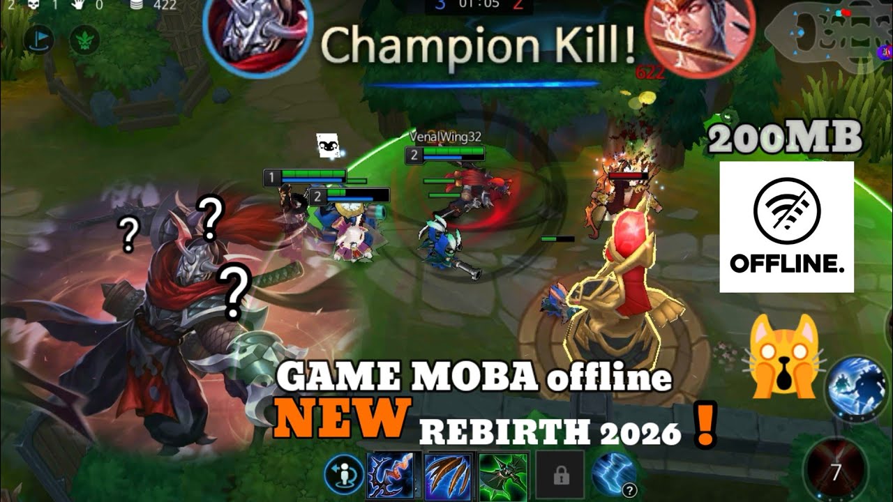 Game aos champion lom 2nd rebirth[ moba offline ]đắng chơi nhất 2026