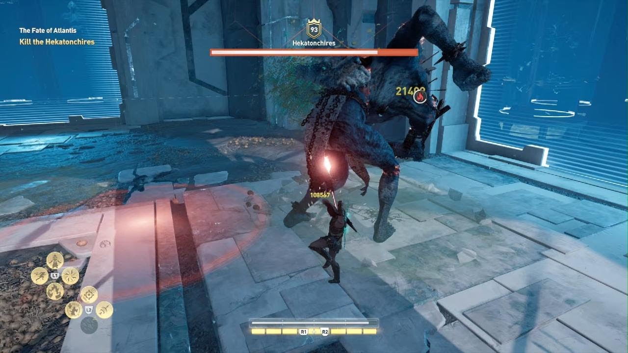 Assassin's Creed Odyssey_killing Hekatonkeires