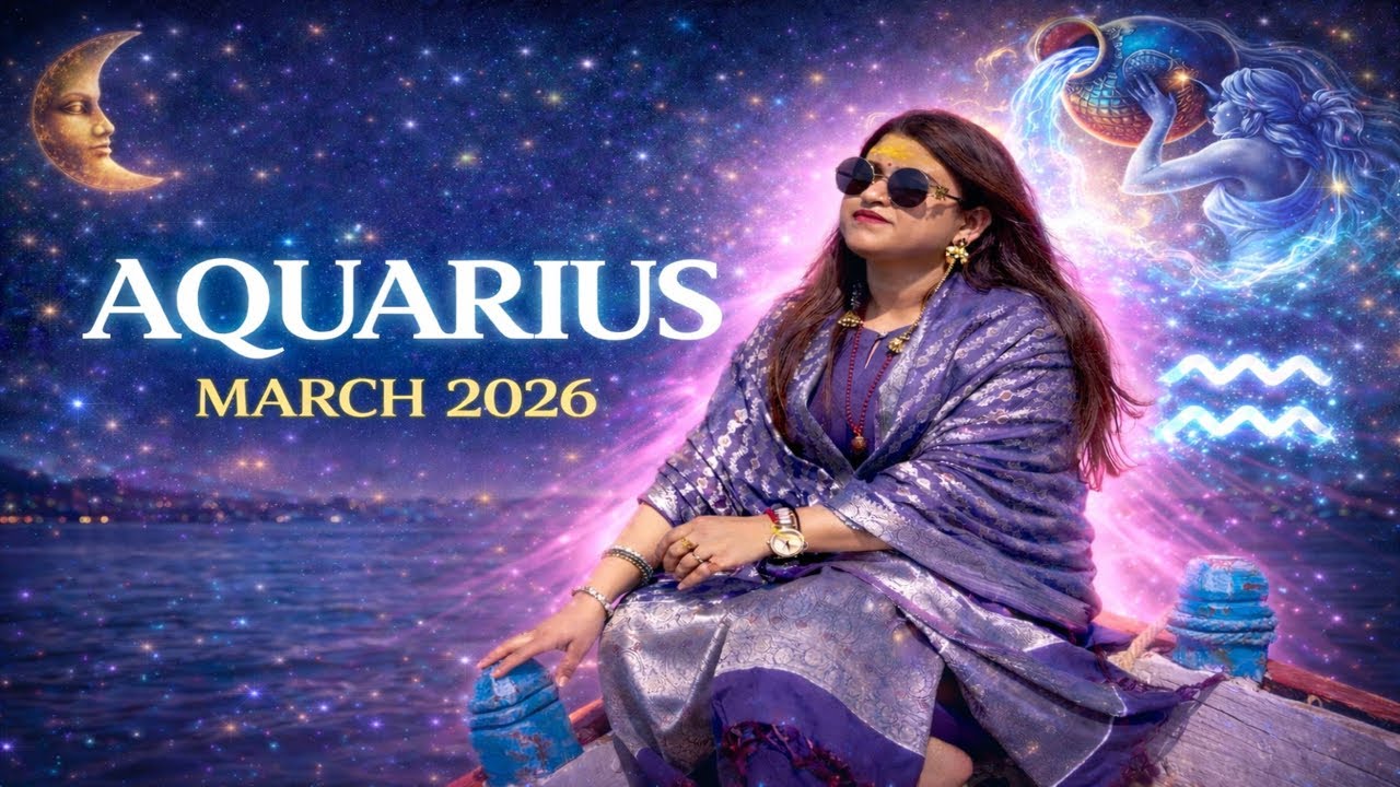  ✨ AQUARIUS ♒ 🌙 MARCH 2026 MONTHLY PREDICTION 🌙#tarot #aquarius #tarotreading 