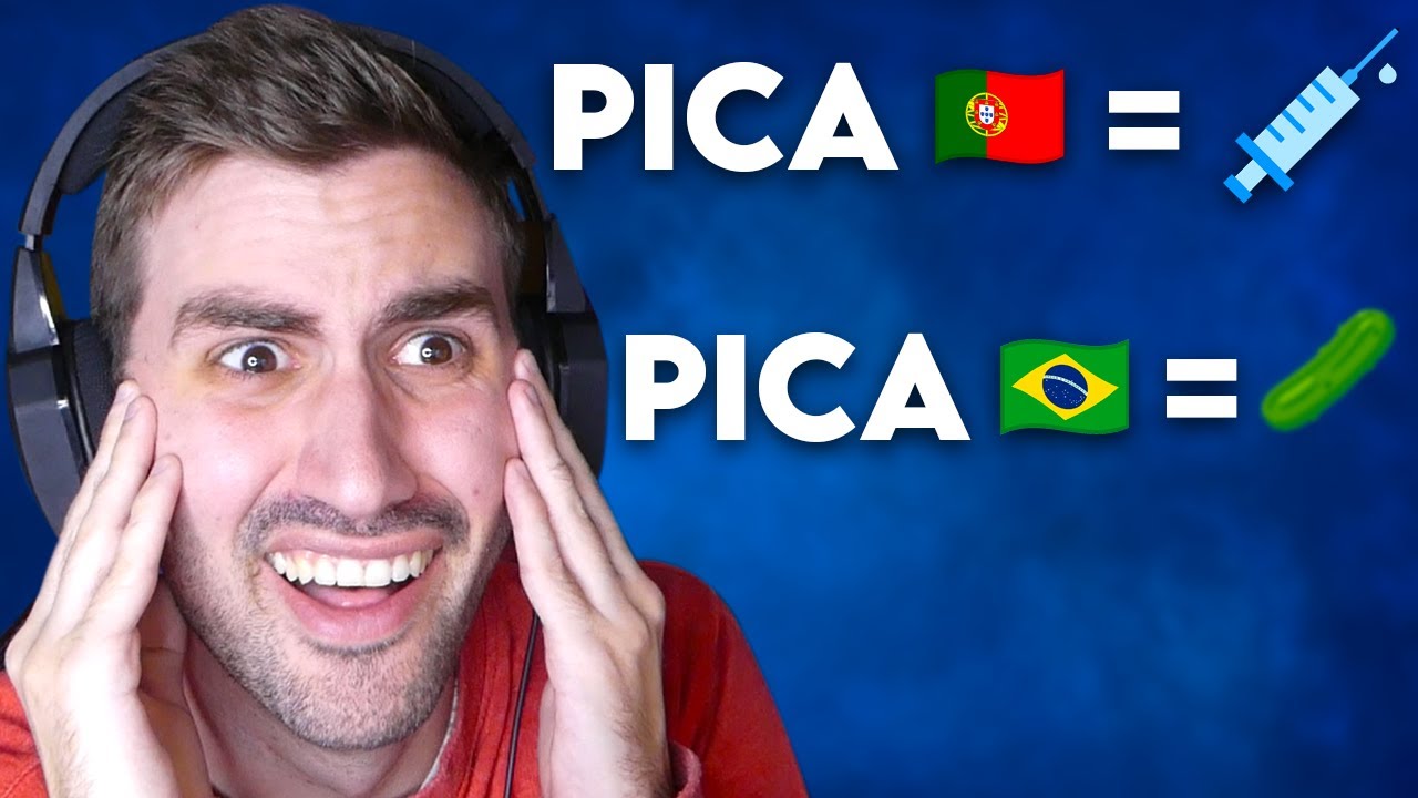Portugal VS Brasil - Palavras Iguais com Significados Diferesntes / Reação