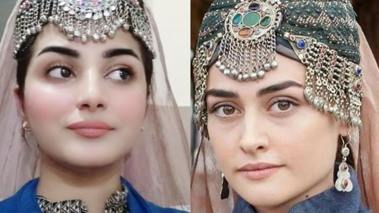 Haleema sultan inspired makeup look_Ertugrul Ghazi....