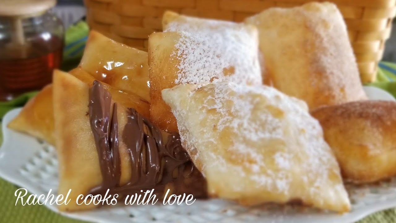 SOPAPILLAS | Honey, Nutella, Cinnamon Sugar, Powdered Sugar ❤