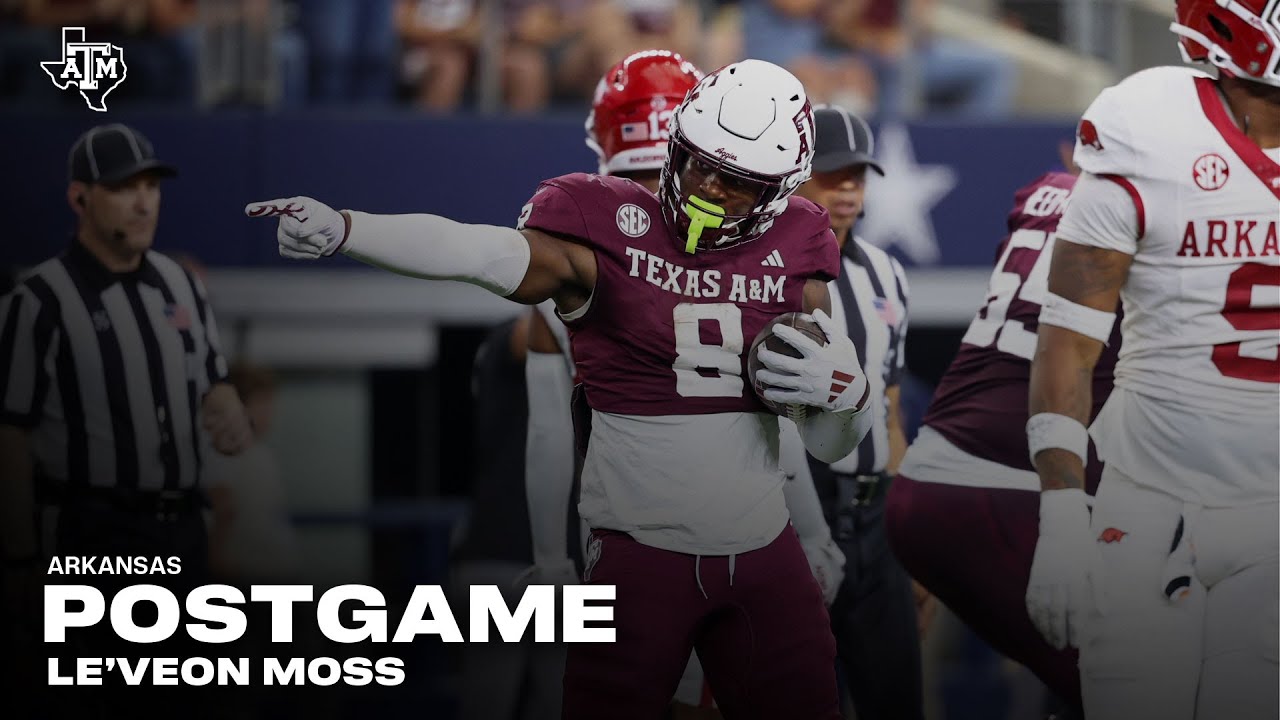 Arkansas Postgame: Le'Veon Moss