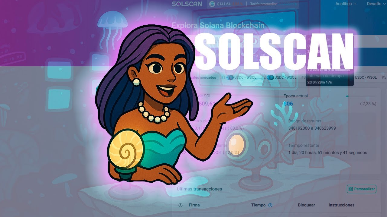 Analisis OnChain  Aprende a Utilizar el SolScan