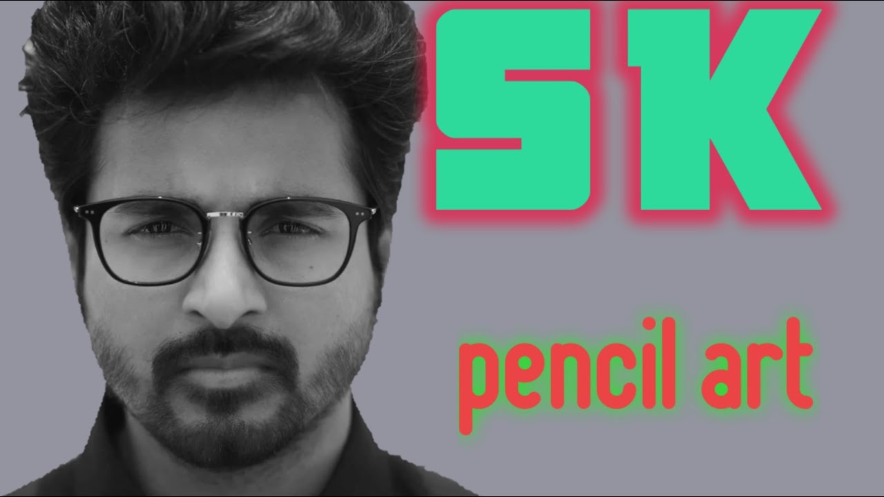 Doctor movie nenjame nenjame song sivakarthikeyan image pencil drawing by KalaiartDrawings.....