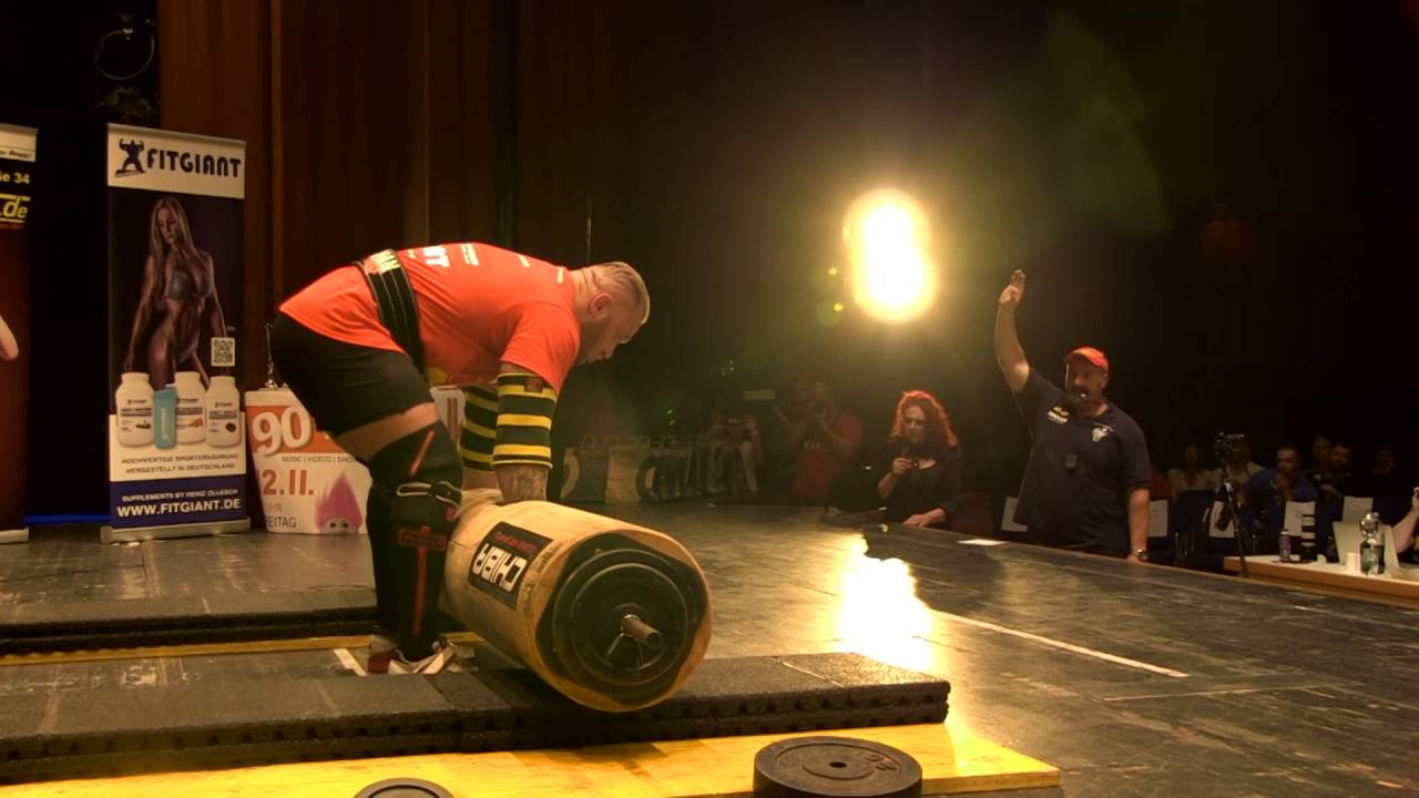 Strongman Ländervergleich Deutschland vs Österreich 1/5 ★ Baumstammstemmen Rosenheim 2016