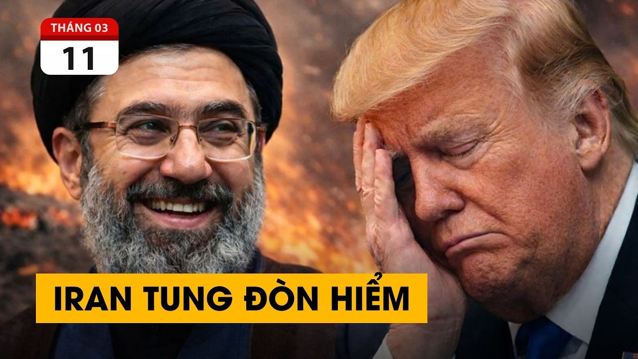 Iran tung đòn hiểm, ông Trump đứng ngồi không yên.