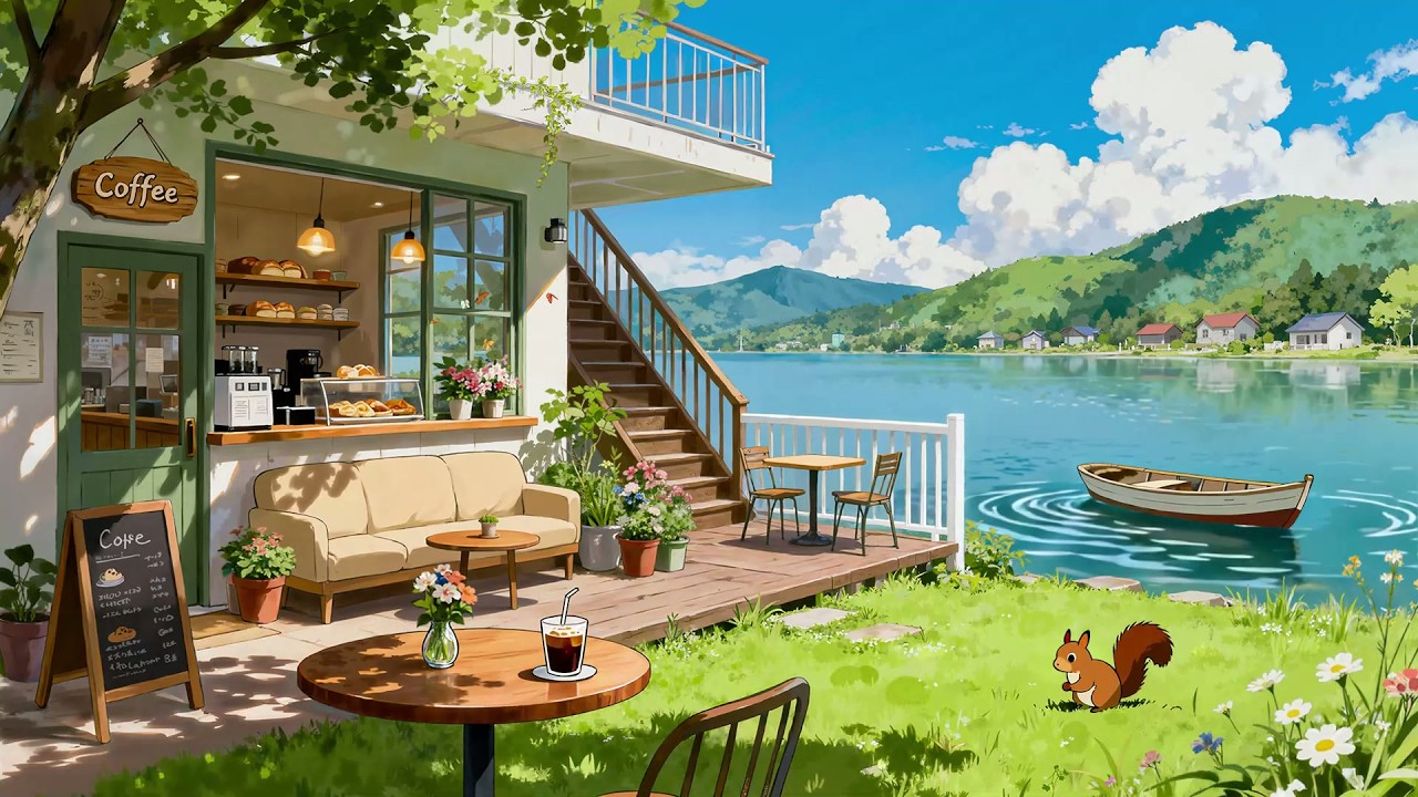 Enjoying Nature's Beauty 🛶  Soft Lofi Beats for Deep Focus & Relaxation ☕ Lofi Hip Hop
