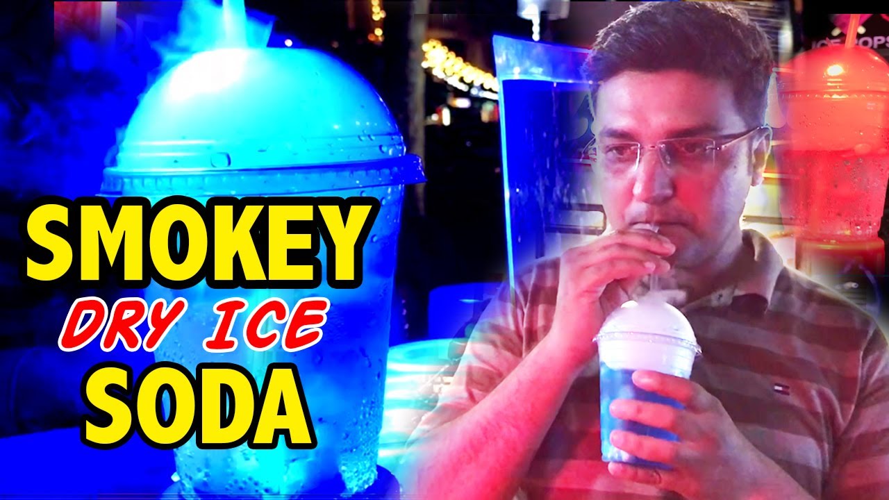 Amazing Refreshing Dry ice Smokey Soda | First time in North Nazimabad | Foodlife363