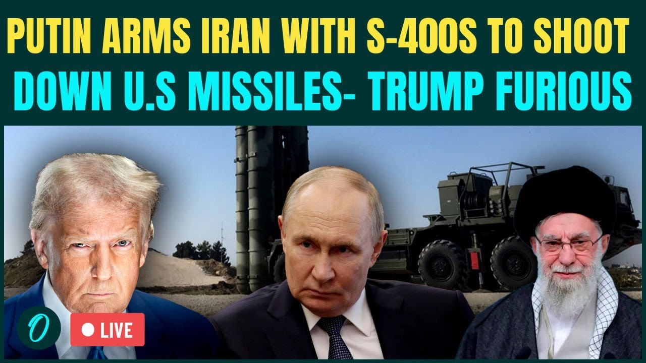 Iran-Russia Vs US War LIVE | Putin Joins Khamenei to DEFEAT Trump; Hands Iran ‘S-400 Kill System’