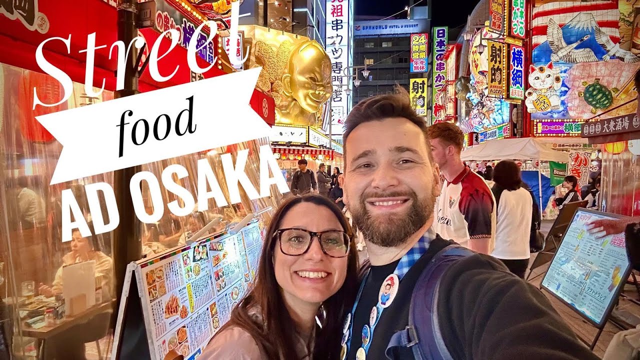 #2 🇯🇵 Viaggio in Giappone, Osaka Street Food | Il paradiso del cibo di strada!