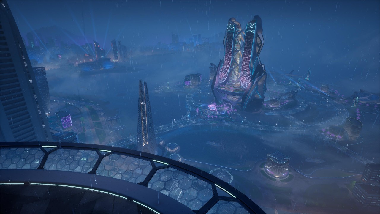 Coral Hotel - Stylized Sci-Fi Environment - Full Project Showcase