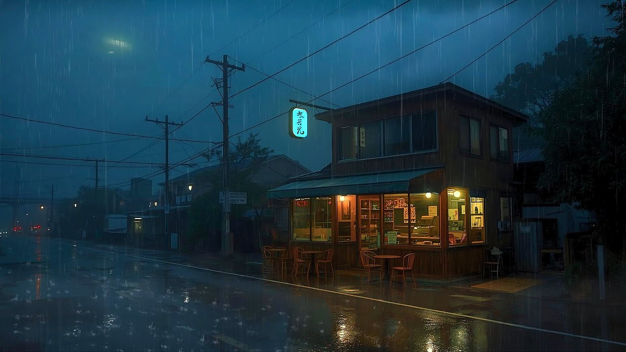 Rainy Neon Streets of Japan – Chill Lofi for Focus & Relax