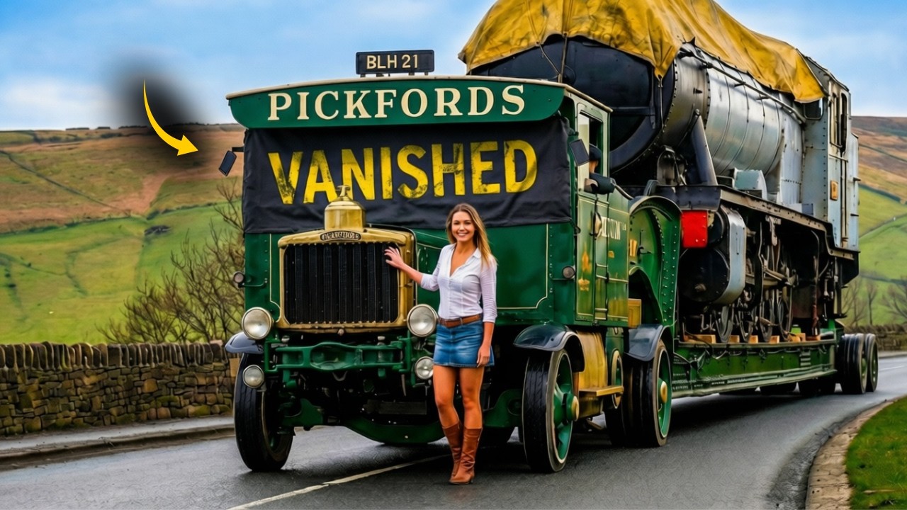 The 1929 Truck That Hauled A 100-TON Locomotive That Shocked The World!