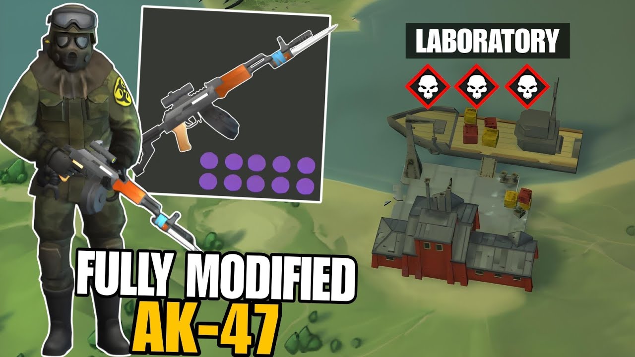 THIS FULLY MODIFIED AK-47 IS OVERPOWERED! | AK47 vs LABORATORY | Last Day on Earth: Survival