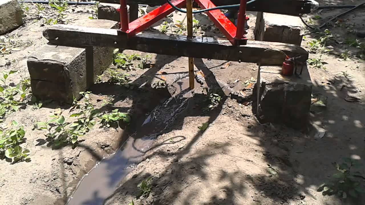 Perforacion de pozo profundo 40mts
