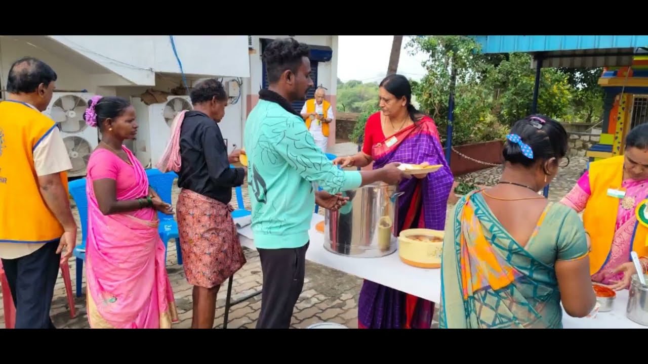 Republic Day (77th) celebrations with Flag Hoisting & clothes distribution to the Tribal people