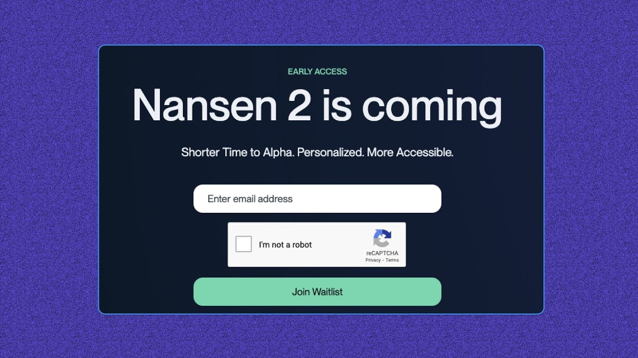 Обзор NANSEN 2 Как получить AIRDROP.
